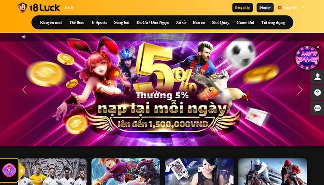 Giới thiệu một vài nét cơ bản về nhà cái cá cược 18Luck