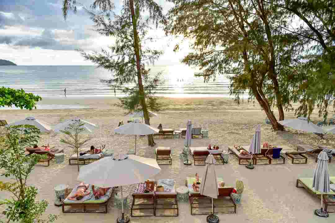 Bãi biển Kampong Som City Casino và Hotel xinh đẹp