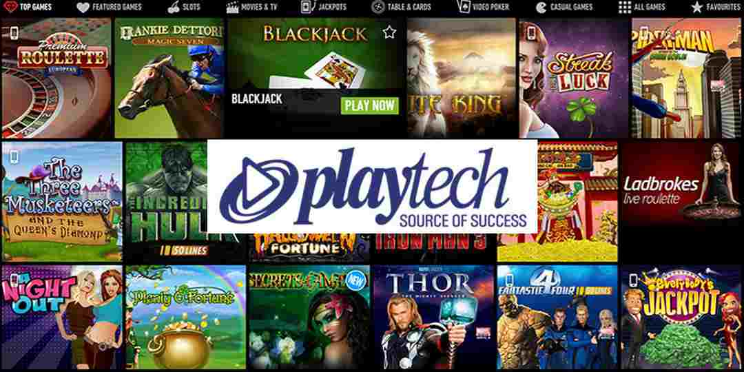 Game của Playtech được mệnh danh siêu phẩm điện tử ấn tượng