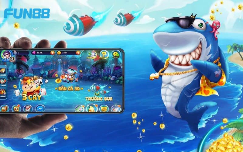 Giới thiệu về sảnh game bắn cá tại Fun88