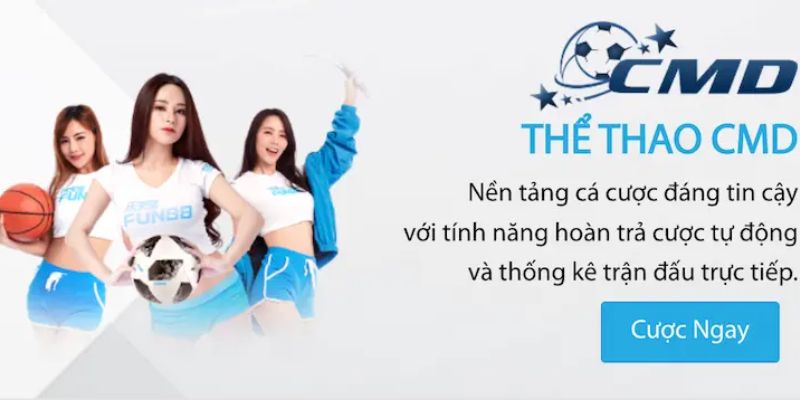 Sảnh thể thao CMD được nhiều người lựa chọn